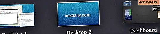 Sposta il dashboard in un'altra posizione spaziale in Mission Control per OS X