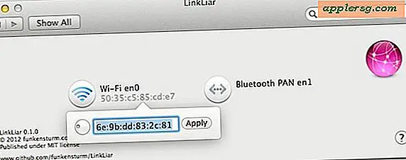 Een Mac-adres genereren en wijzigen in OS X op de gemakkelijke manier