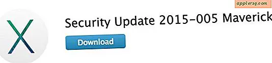 Beveiligingsupdate 2015-005 voor OS X Mavericks & Mountain Lion beschikbaar