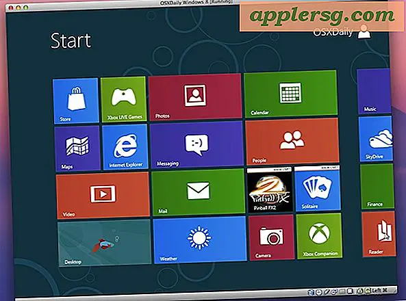 Prøv Windows 8-forbrugereksempel på en Mac med VirtualBox