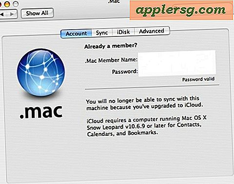 Mac OS X 10.6.9 maj Få iCloud-support till Snow Leopard