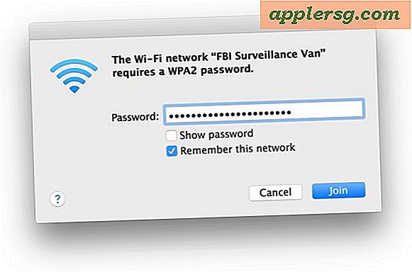Sådan viser du et Wi-Fi-kodeord, når du skriver det på Mac