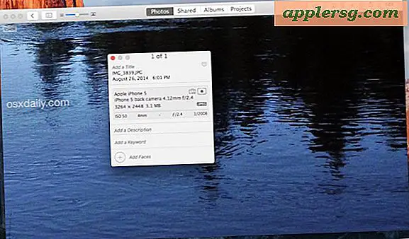 Cara Melihat Data EXIF ​​Gambar Apa Pun di Foto untuk Mac