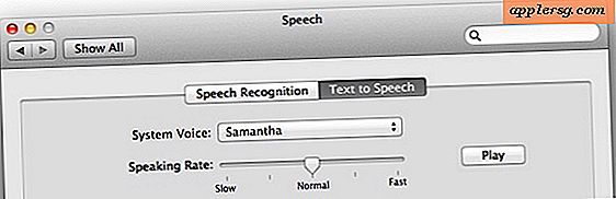 Voices verwijderen van Mac OS X
