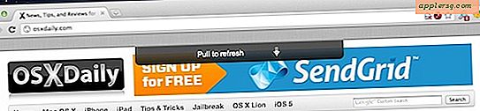 Tilføj Træk til Opdatering til Mac OS X i Chrome og Safari