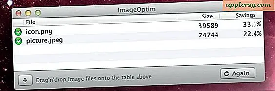 Comprimeer en optimaliseer afbeeldingen eenvoudig met ImageOptim voor Mac OS X.