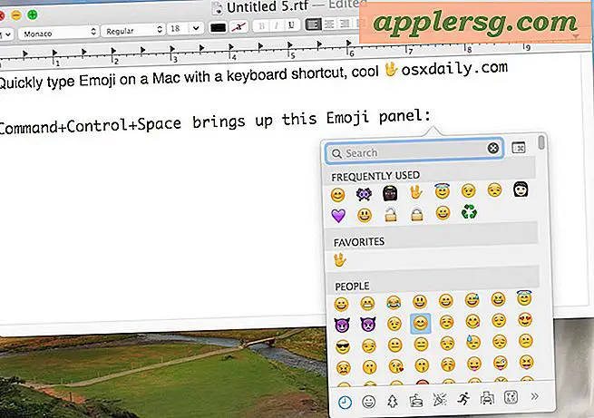 Wie man Emoji auf Mac mit einer Tastenkombination schnell eintippt