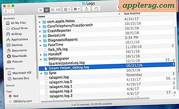 Come cancellare tutti i file di registro dell'utente su un Mac