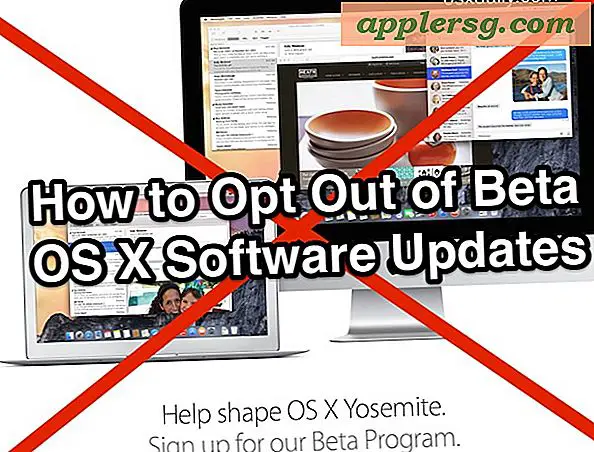 Hoe te stoppen met OS X Beta-software-updates tonen in de Mac App Store