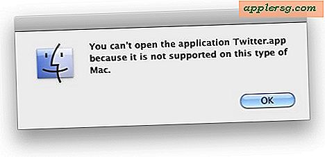 Het starten van een iOS-app in Mac OS X geeft een interessant foutbericht