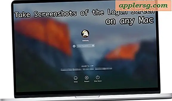 Hoe Screenshots van het Login-scherm op elke Mac te maken