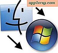Dela filer från Mac OS X till Windows PC: n enkelt