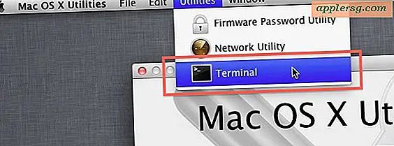 Start og brug enhver Mac OS X App, når du startede fra OS X Lion Recovery HD Drive