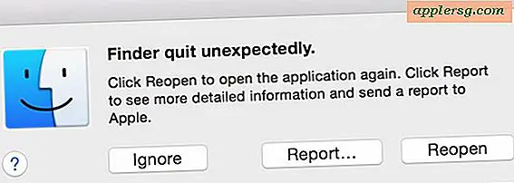 Løsning af Finderproblemer i OS X 10.10.3 Yosemite