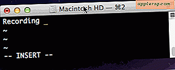 Neem het scherm op als een geanimeerde GIF in Mac OS X.