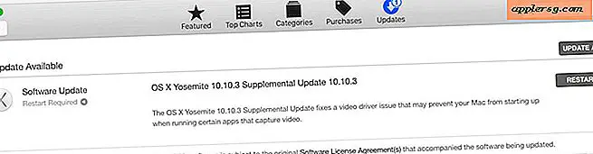 Aggiornamento supplementare per OS X 10.10.3 Yosemite rilasciato per correggere il bug del driver video