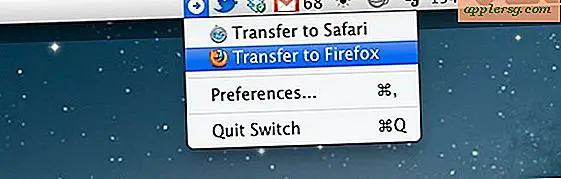 Switch Sendet alle Registerkarten und Windows an einen anderen Webbrowser in Mac OS X