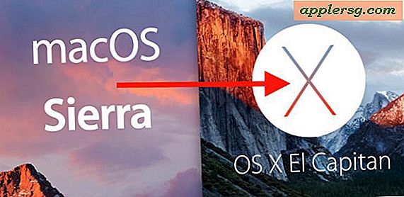 Hoe downgraden van MacOS Sierra Beta naar OS X El Capitan
