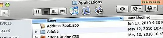 Använd Finder Windows som Application Launcher i OS X