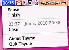 Simple Stopwatch & Timer til Mac OS X Menulinje: Thyme