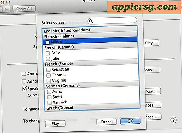 Mac OS X Lion voegt verbazingwekkende nieuwe tekst-naar-spraak-stemmen toe - Luister naar voorbeelden