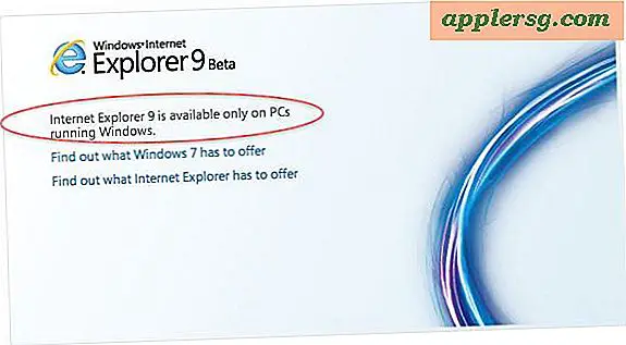 Internet Explorer 9 pour Mac