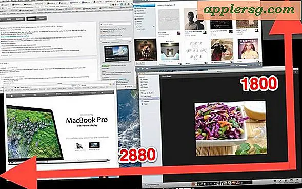 4 Möglichkeiten, ein Retina MacBook Pro mit 2880 × 1800 nativer Auflösung zu betreiben