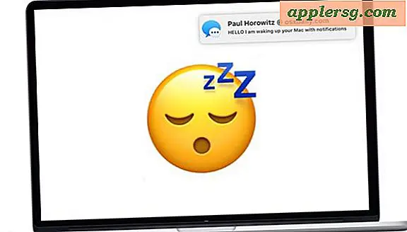 Comment arrêter les notifications améliorées réveiller un Mac du sommeil