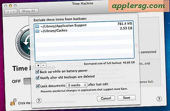 Ausschließen von Ordnern von Time Machine-Sicherungen auf Mac