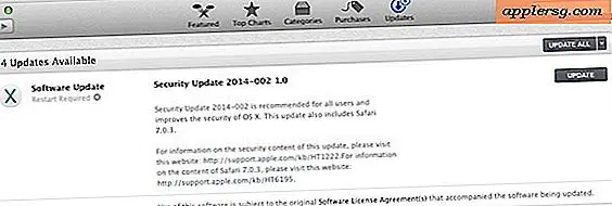 Beveiligingsupdate 2014-002 1.0 voor OS X uitgebracht voor Mac