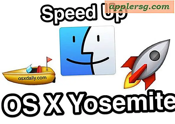 6 enkle tips for å øke hastigheten på OS X Yosemite på din Mac