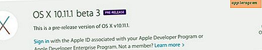 OS X 10.11.1 Beta 3 Tilgængelig til test