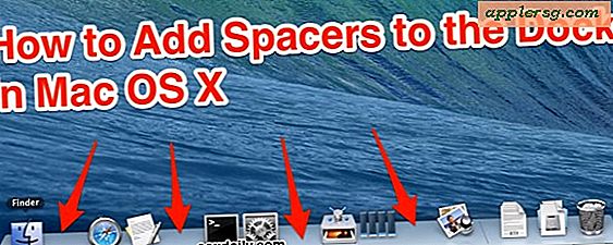Tambahkan Spacer ke Mac OS X Dock
