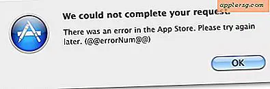 Corriger l'erreur du Mac App Store @@ errorNum @@