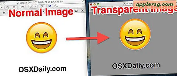 Crea un'immagine trasparente (PNG o GIF) Facilmente con Anteprima per Mac OS X