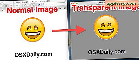 สร้างภาพที่โปร่งใส (PNG หรือ GIF) ได้อย่างง่ายดายด้วยการแสดงตัวอย่างสำหรับ Mac OS X