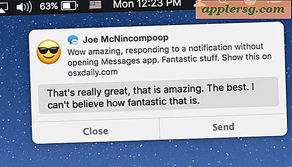 Reageren op berichten op Mac vanuit meldingen