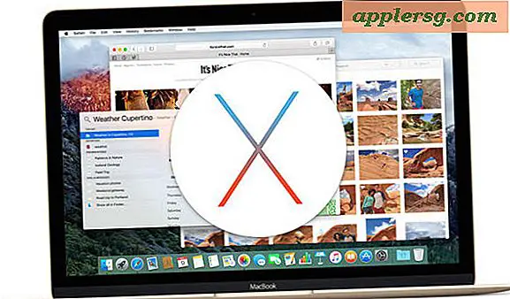 OS X El Capitan Disponible au téléchargement maintenant pour tous les utilisateurs Mac