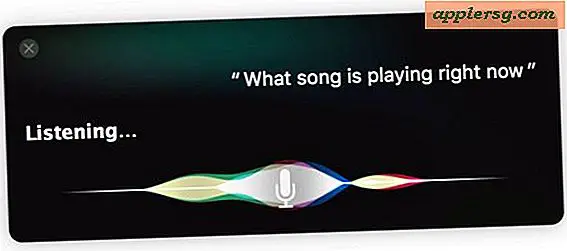 Sådan identificeres en sangafspilning på en Mac med Siri