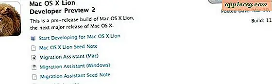 Mac OS X Lion Developer Preview 2 Disponible pour le téléchargement