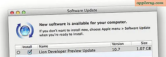 Mac OS X Lion Pratinjau Pengembang 3 Perbarui Tersedia untuk Pengembang untuk Mengunduh