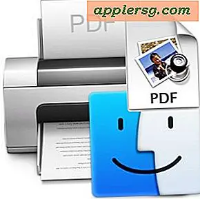 Indstil en tastaturgenvej til "Gem som PDF" i Mac OS X