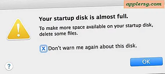 Mac'en "Startup Disk Almost Full" Besked og Sådan Fixes den