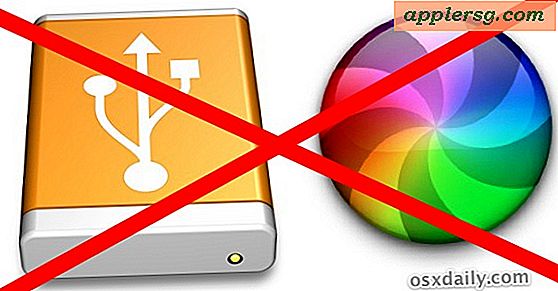 Forhindre Beachballs & Slow Downs i Mac OS X, når ekstern harddisk er vedhæftet