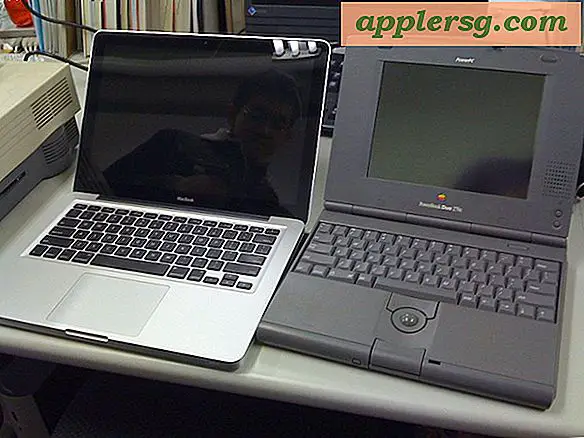 Mac-opsætninger: MacBook med en ... PowerBook Duo 270c