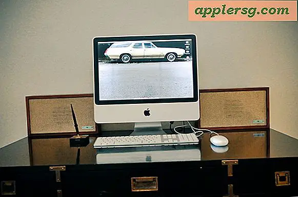 Mac setups: eenzame iMac