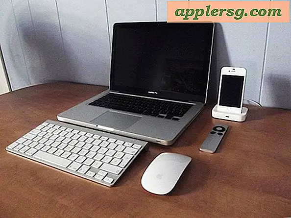 Mac-oppsett: Enkelt MacBook Pro-skrivebord