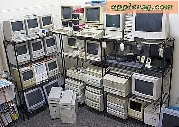 Mac-opsætninger: Masser af gamle Mac'er