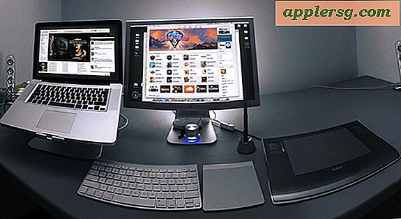 Mac-indstillinger: MacBook Pro 15 "og Apple Cinema Display