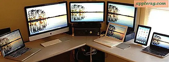 Impostazioni Mac: iMac 27 ", MacBook Pro 15", MacBook 13 ", iPad 1 e un paio di PC